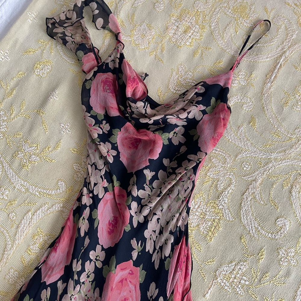 SOLD Rare Vintage Betsey Johnson Silk Dress